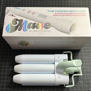 Mane 1.25” Jumbo Hair Waver Attachment with Interchangeable Base